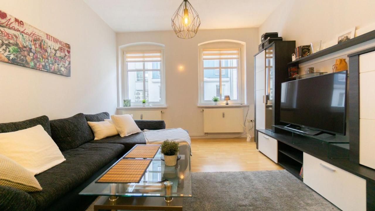 *Central_50M2_Kitchen_Washer_Netflix_Parking Cottbus Exteriér fotografie
